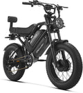 HAPPYRUN G70 Pro Adult Electric Bike: 5000W Dual Motor Peak | 36MPH High-Speed Off-Road | 20" Fat Tire 38Ah Long-Range Removable Battery | 85+ Miles All-Terrain Commuting/Off-Road e Bike