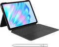 Logitech Combo Touch iPad Air 11-inch (M2, M3 & M4), iPad Air (5th gen) Keyboard Case - Detachable Backlit Keyboard with Kickstand - Midnight Black