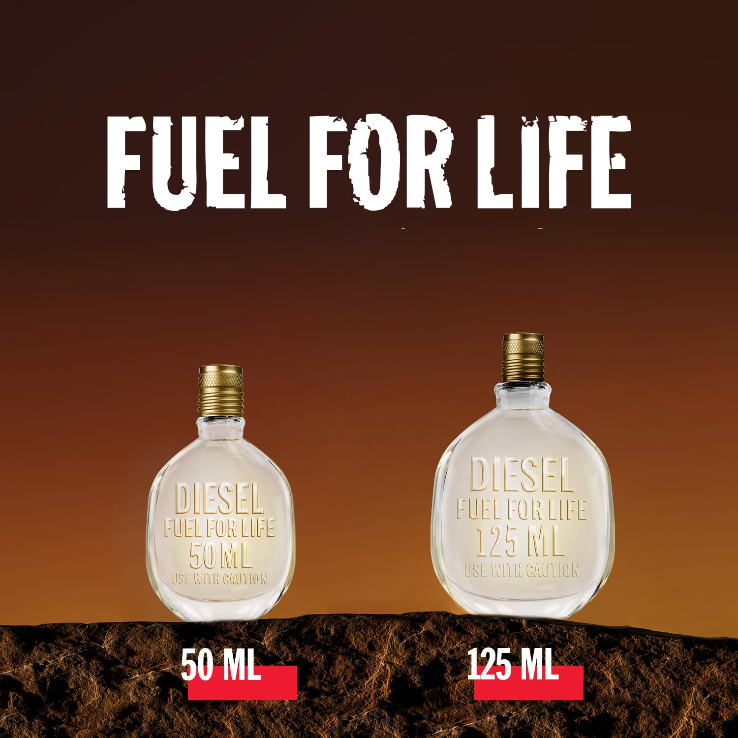 Diesel Fuel For Life, Eau de Toilette & Fragrance Gift Set for Men, Woody and Ambery Scent With Notes of Anise & Lavender