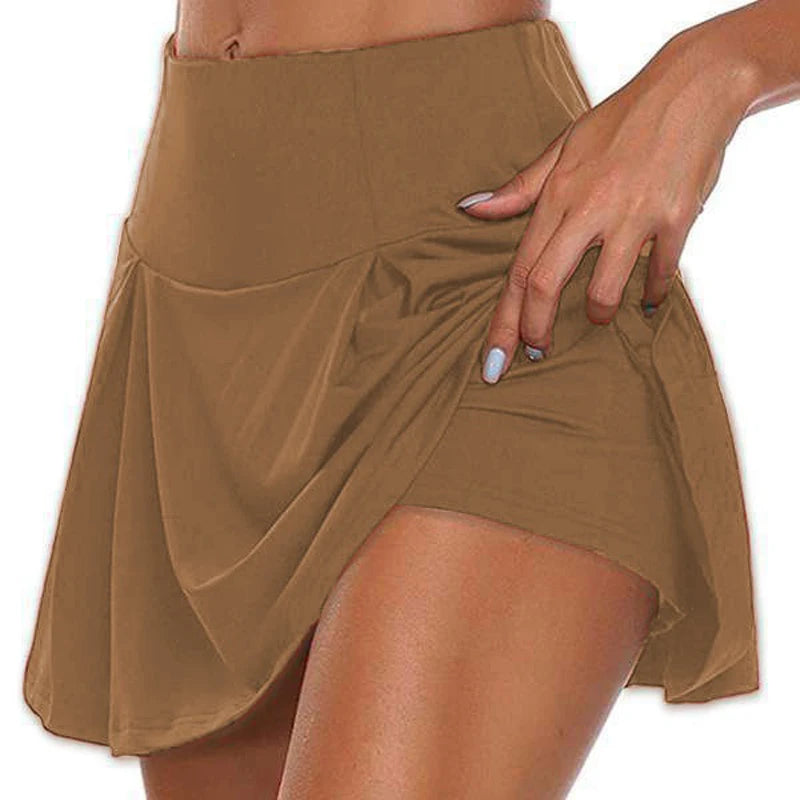 2024 Women Sport Shorts Skirts Summer Breathable Casual Fitness Quick Drying Running Skort Active Athletic Yoga Fitness Skirt