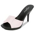 2024 New Summer Slippers Women Mixed Colors Fine Heel 9cm 13cm Outside Slipper Sandal Platform Sexy Slipper Women Shoes Slides
