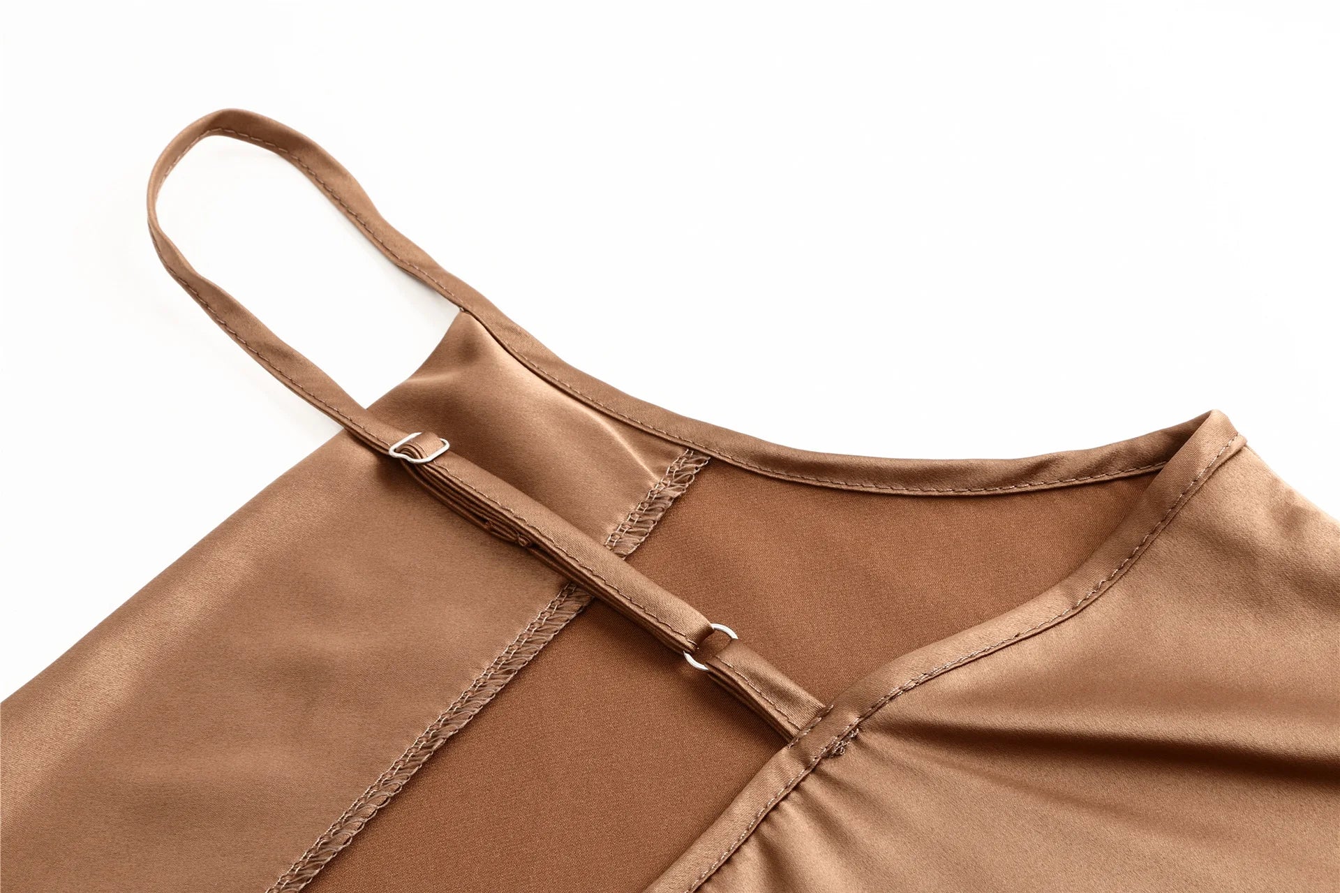 2026 White Women Silk-Like Satin Tops Stye New Collect Summer Sexy Tank For Ladies Strappy Camisole T-Shirts Grunge Femme Clothe