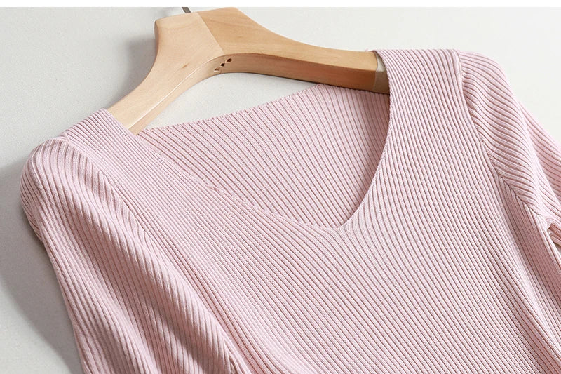 Pullover knitted Short Sleeve knitted Sweater Women Spring Summer Slim Basic Solid Casual Base Female knitting shirts 2024 Korea