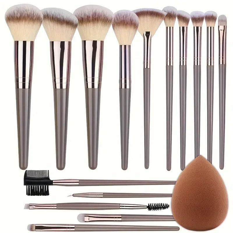Professional 3-20Pcs Makeup Brushes Set Eyeshadow Blush Highlighter Foundation Concealer Blending Brush Beauty Tool