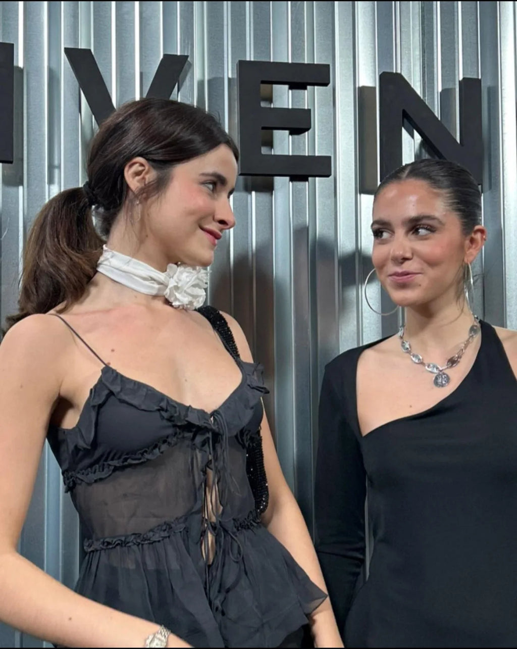 Cryptographic Summer Sleeveless Chiffon Tie Detail Cami Tops Slim Y2K Rave Festival Frill Hem Backless Sheer Sexy Cropped Tops