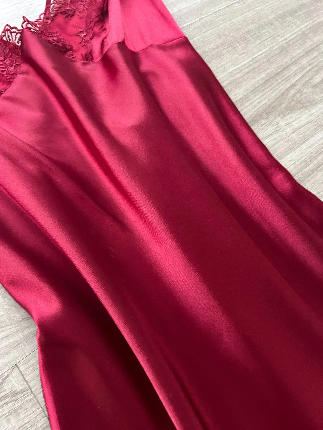 New Sexy Women's Nightgown with Lace V Neck long halter dress Side Slit Backless Elegant and Fashionable Sleepwear for Home Use