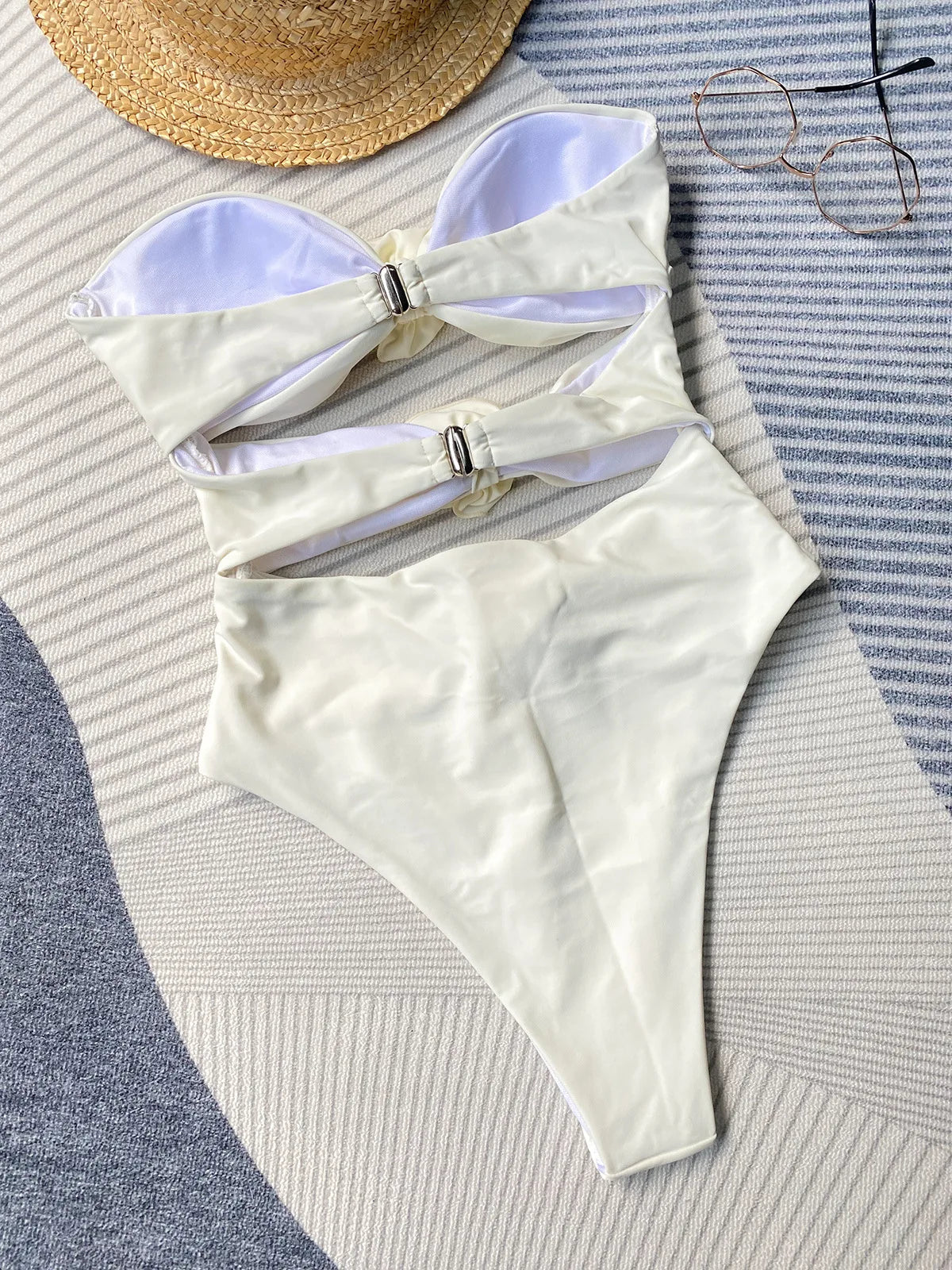 2024 Black Pink Flower Swimwear With Beach Dress Women Swimsuit Monokini Bodysuit Sexy Bathing Suit Beachwear Summer Suit