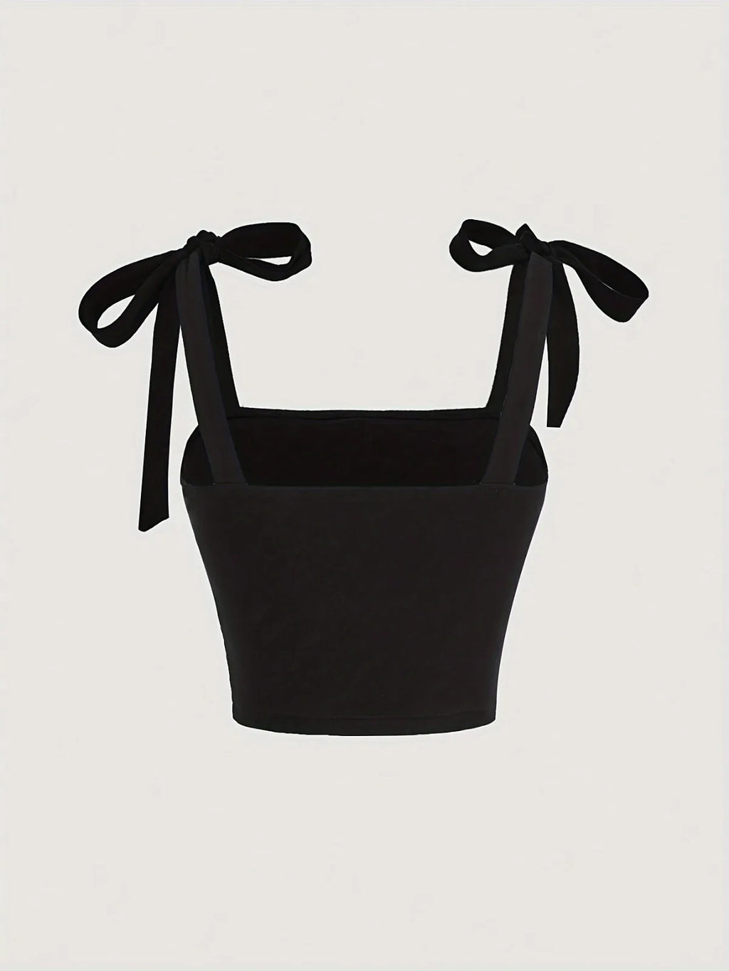 Solid Tie Shoulder Ruched Wide Strap Slim Fit Crop Top for Women Summer 2025 Y2K Clothes Pink Backless Cami Top Streetwear