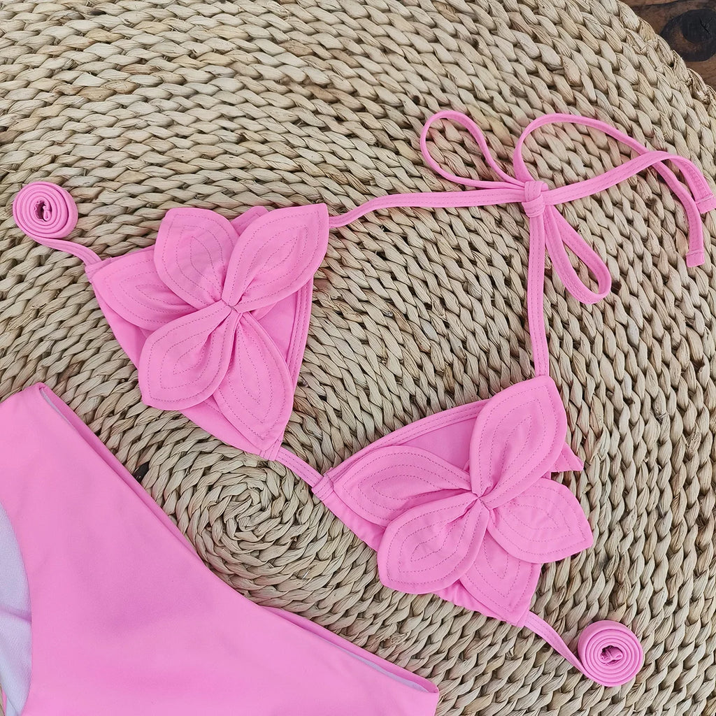 Sexy Print Brazilian Bikini Strappy Two Pieces Bikini Set Women Swimwear Low Wiast Dots Swimsuit Bikinis 2023 conjunto femenino