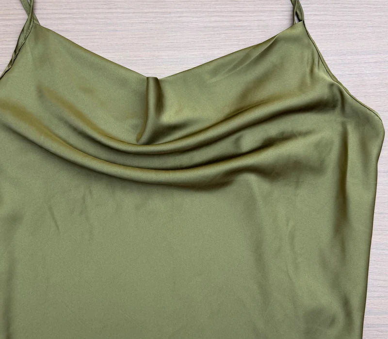 2026 White Women Silk-Like Satin Tops Stye New Collect Summer Sexy Tank For Ladies Strappy Camisole T-Shirts Grunge Femme Clothe