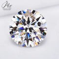 0.1-10ct D White Round Cut Moissanite Beads Brilliant Cut Loose Stones For Fine Jewelry Making Custom Bracelet Necklace Design