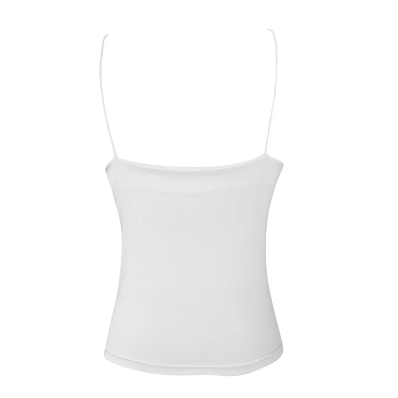 Women Thin Wild Solid Camis Vest Women Tank Tops Female 2023 Summer Sexy Strap Basic Tops Slim Sleeveless Camisole