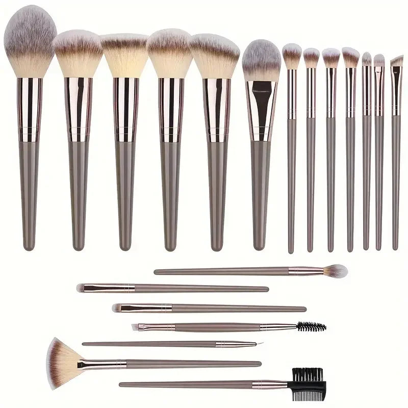 Professional 3-20Pcs Makeup Brushes Set Eyeshadow Blush Highlighter Foundation Concealer Blending Brush Beauty Tool