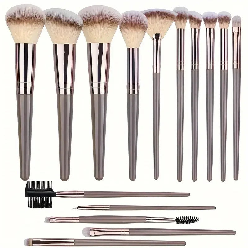 Professional 3-20Pcs Makeup Brushes Set Eyeshadow Blush Highlighter Foundation Concealer Blending Brush Beauty Tool