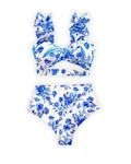 Sexy Print Brazilian Bikini Strappy Two Pieces Bikini Set Women Swimwear Low Wiast Dots Swimsuit Bikinis 2023 conjunto femenino